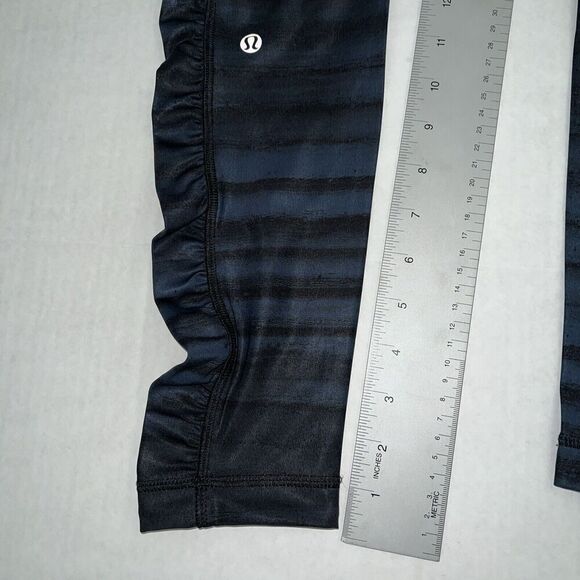 Lululemon Speed Tight 3 Full-On Pocket Luxtreme Mid Rise Grey Black 30” Leggings - Picture 13 of 16